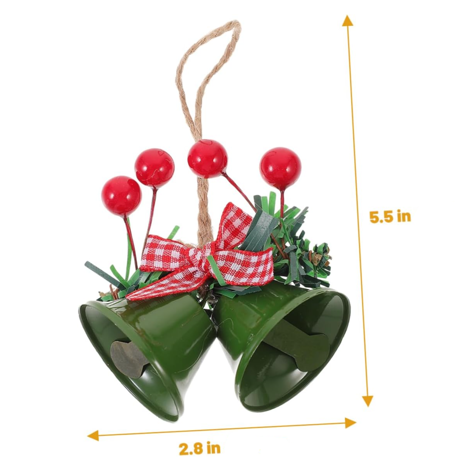 Christmas Bell Hanging Ornament Decorative 3