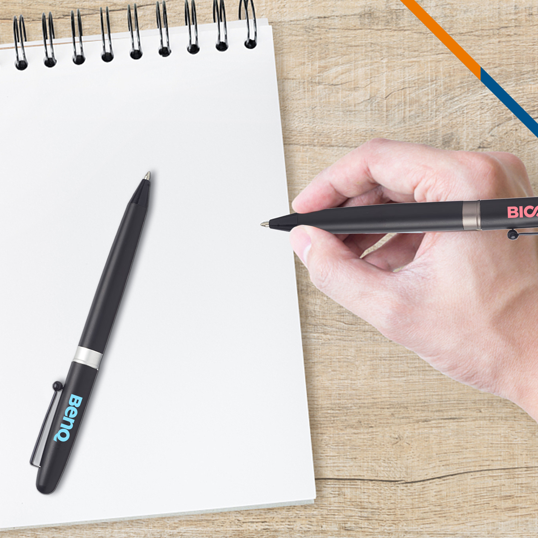 Rister Metal Barrel Ballpoint Pens 4