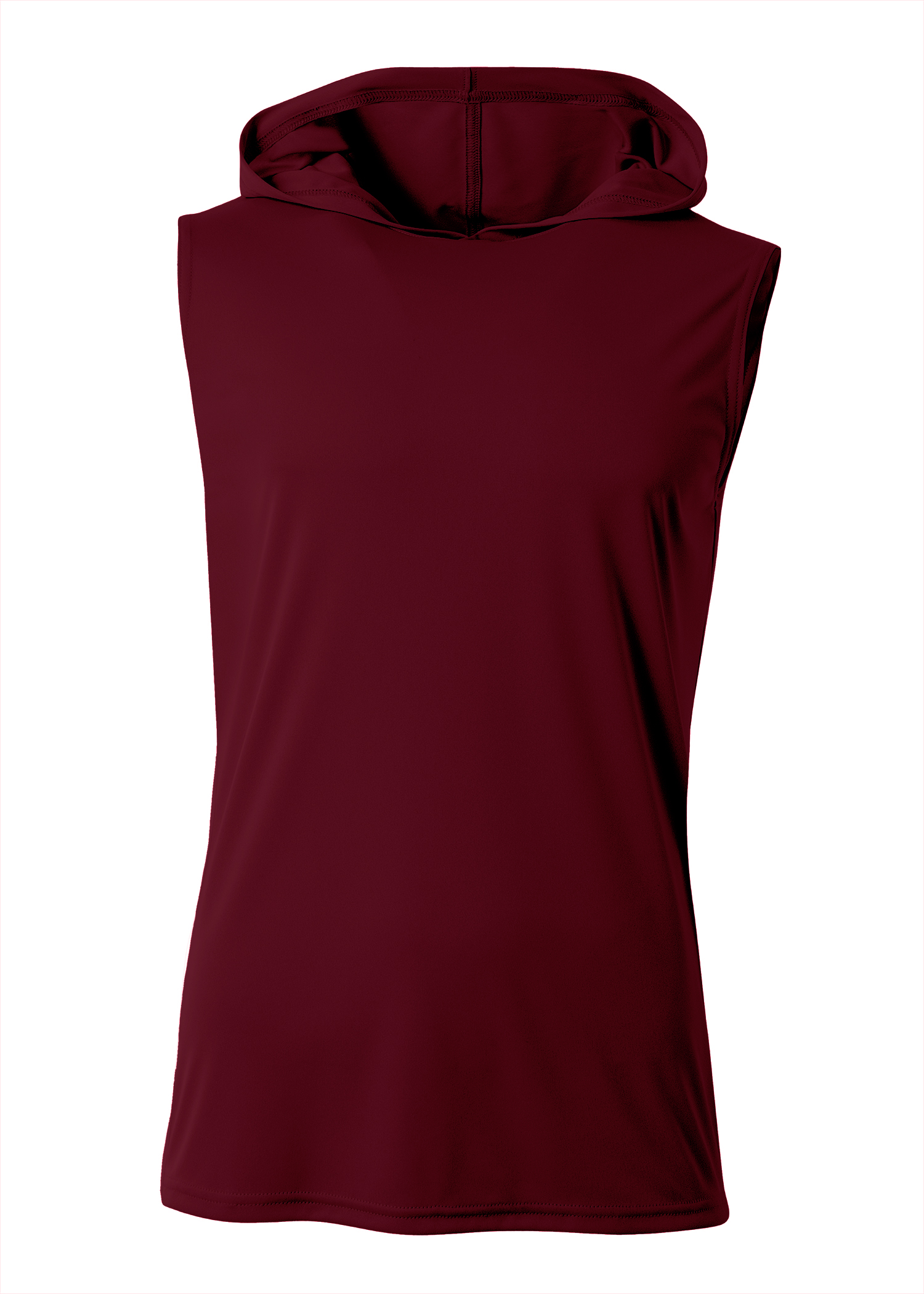A4 Sleeveless Hooded Tee 22