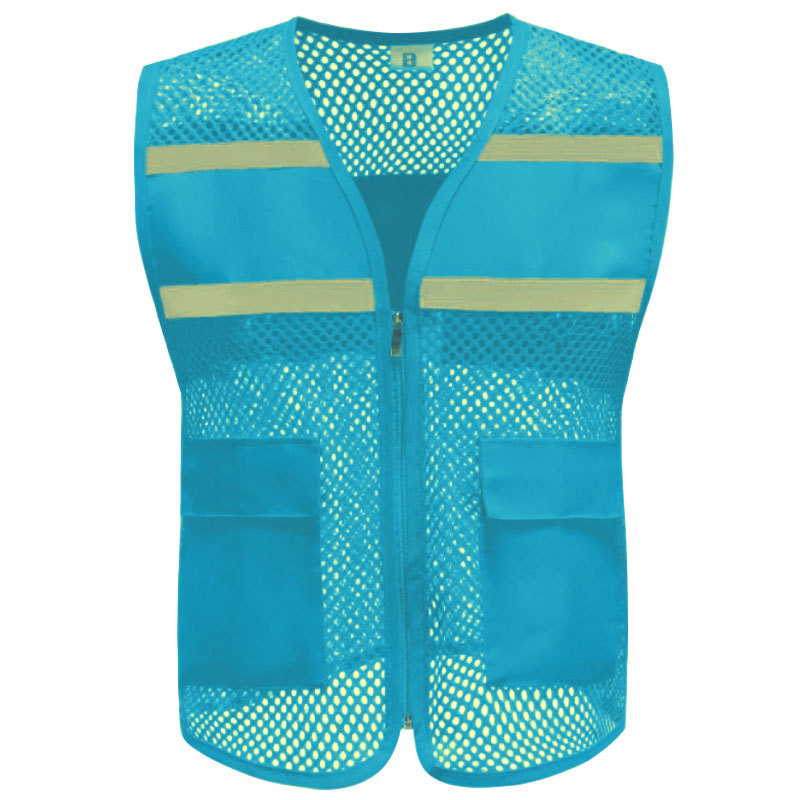 customize vests & waistcoats election safety vest Reflective Vest custom logo multi-pocket fishing v 3