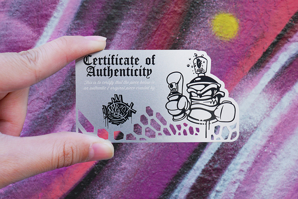 Stainless Steel Business Cards 78
