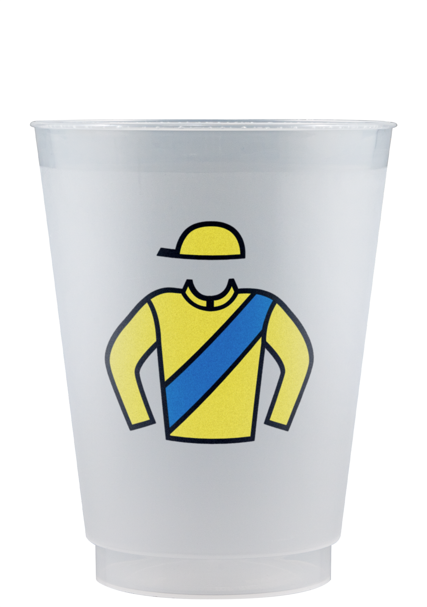 16 oz Frost-Flex Plastic Cup Frosted Tradition Print 2