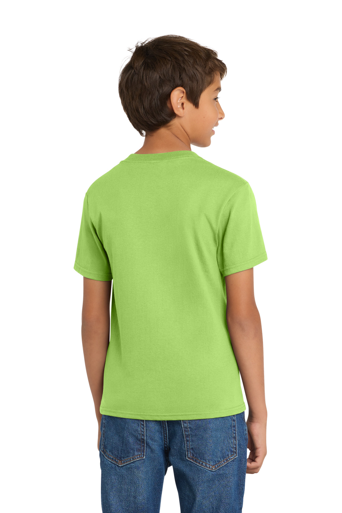 Port & Co Youth Core Cotton Tee. PC54Y 136