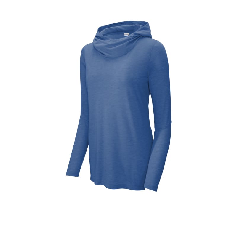 Sport-Tek Women's PosiCharge Tri-Blend Wicking Long Sleeve Hoodie 25