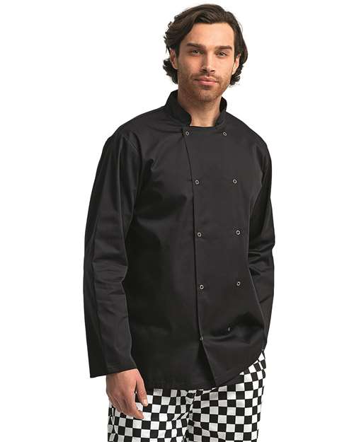 Unisex Ten Studded Front Chef Coat - RP665 15