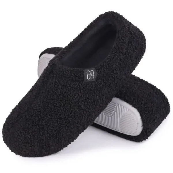 HomeTop Women's Cozy Memory Foam Loafer Slippers 9