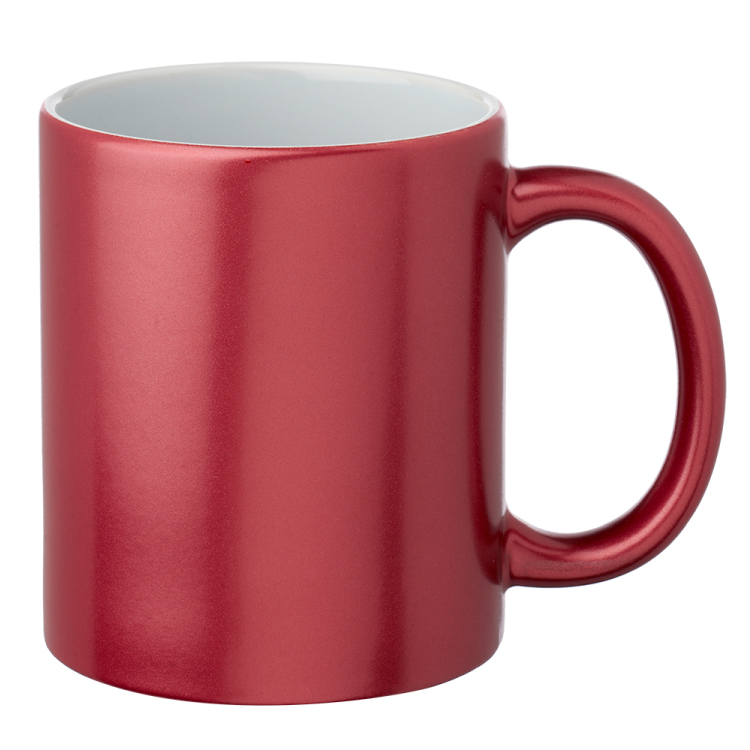 11 oz. Metallic Ceramic Mug 2