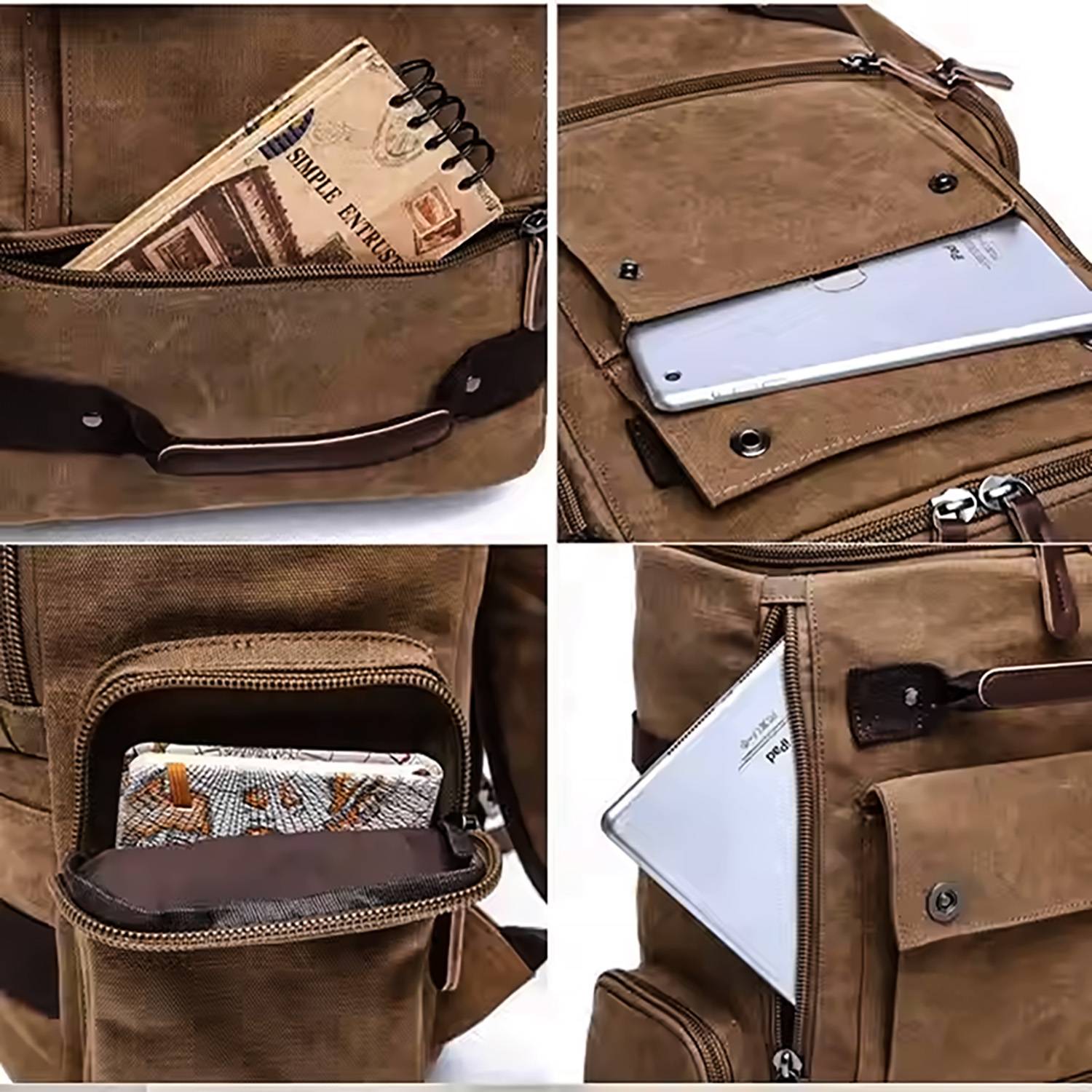 Canvas Men's Shoulder Bag 11