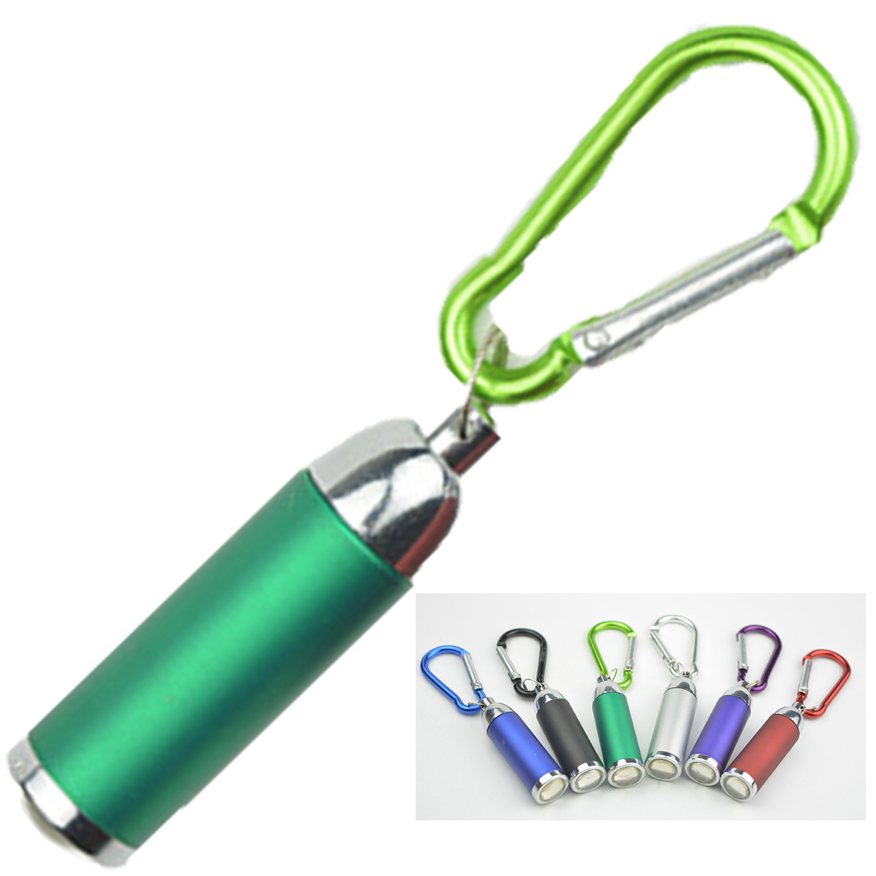 Mini Rechargeable LED Keychain Flashlight