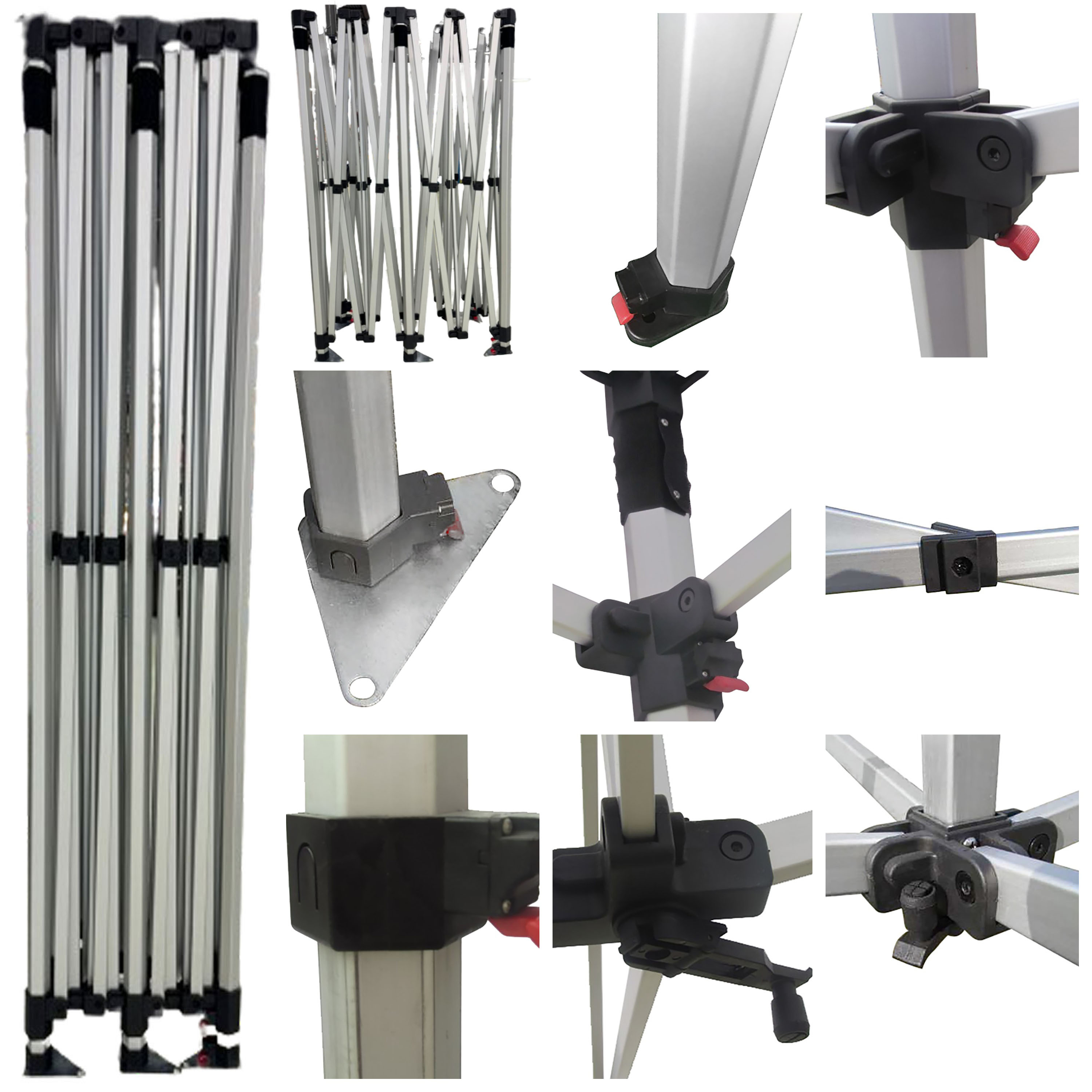 72Hr Fast Ship - 20' Sublimated Tent kit and Full DOUBLE sided 20' backwall 22
