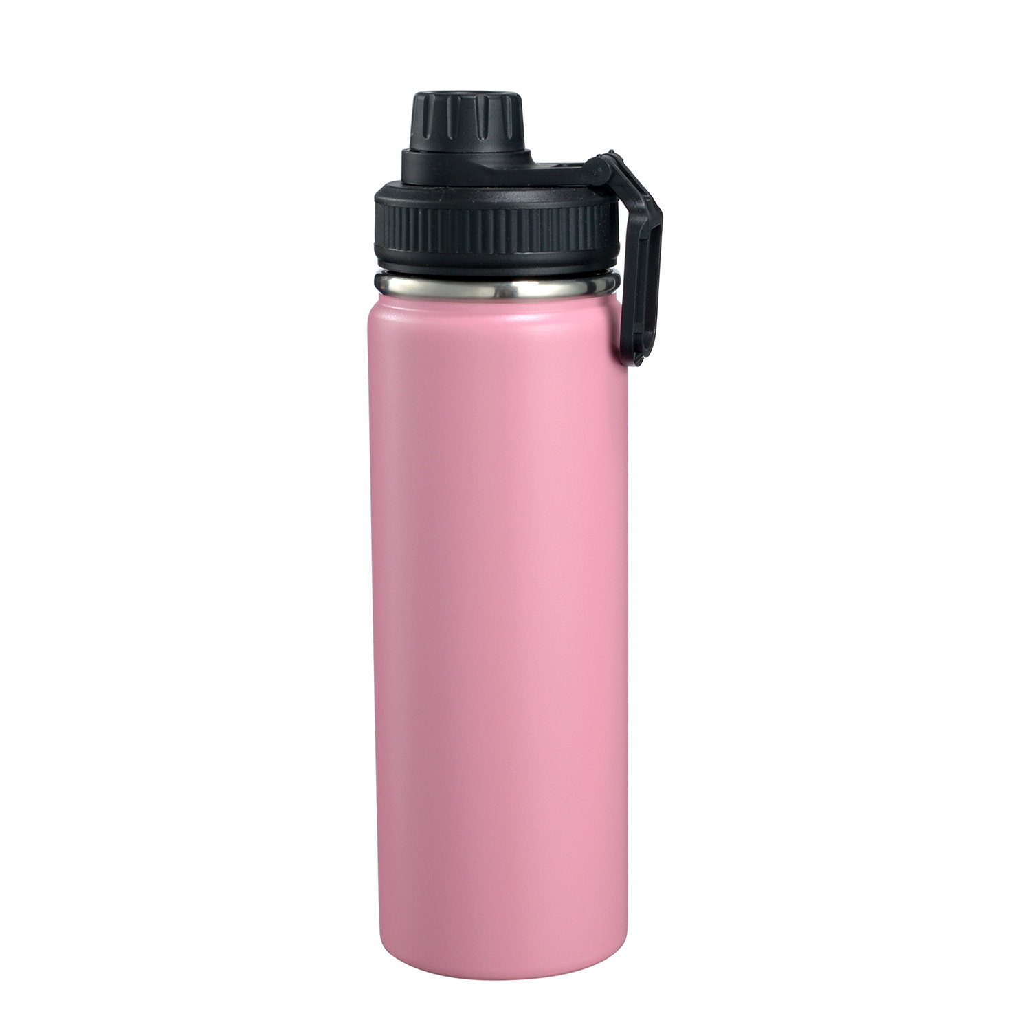 12 oz Stainless Steel Water Bottle W/ Easy Carry Loop Handle 3