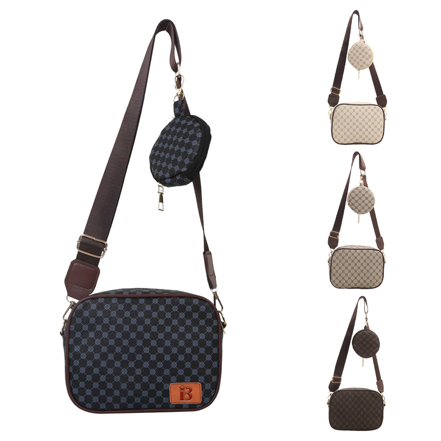 Girls Stylish Retro Printed Purse Bag 2