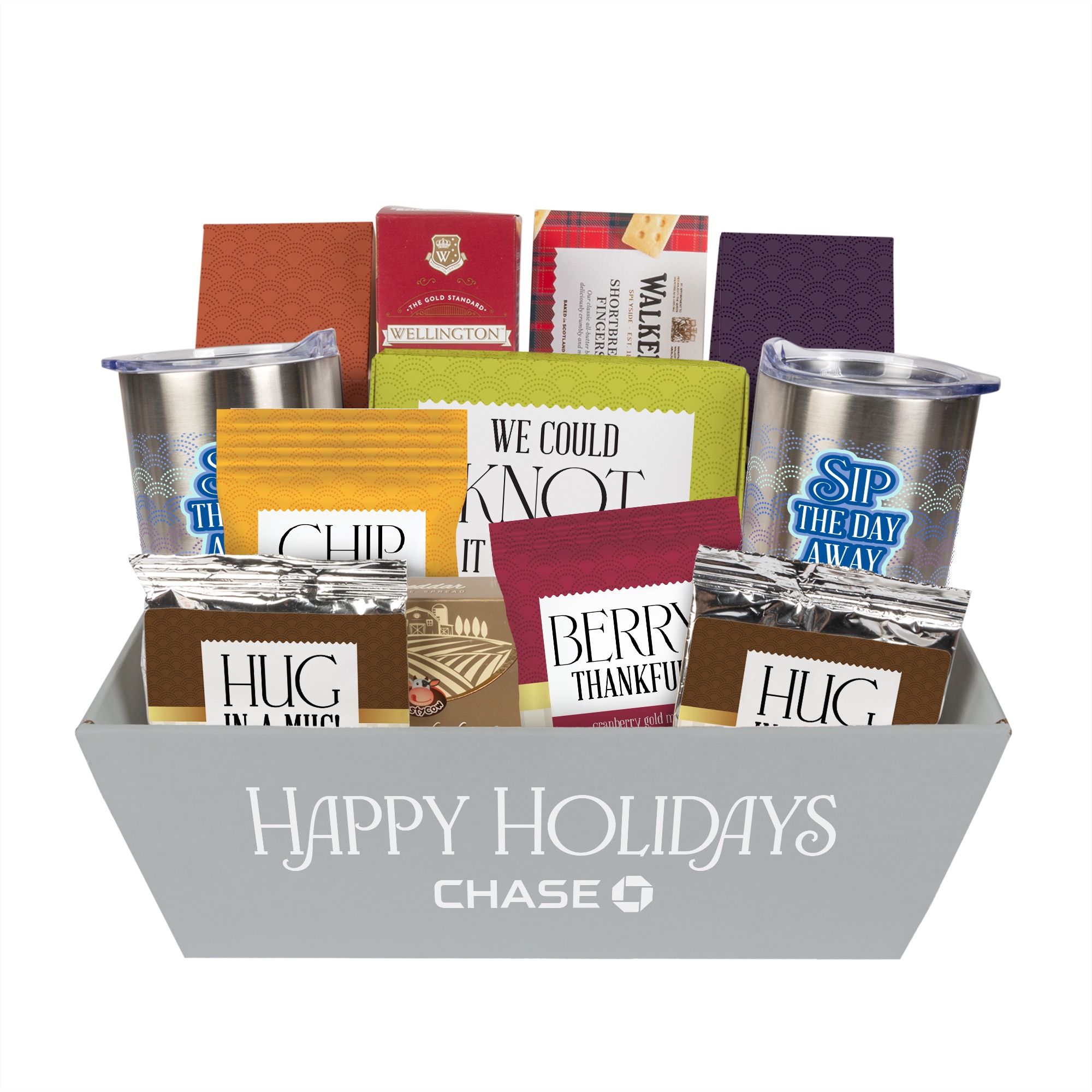 Sip and Savor Gourmet Tray with Tumblers 2