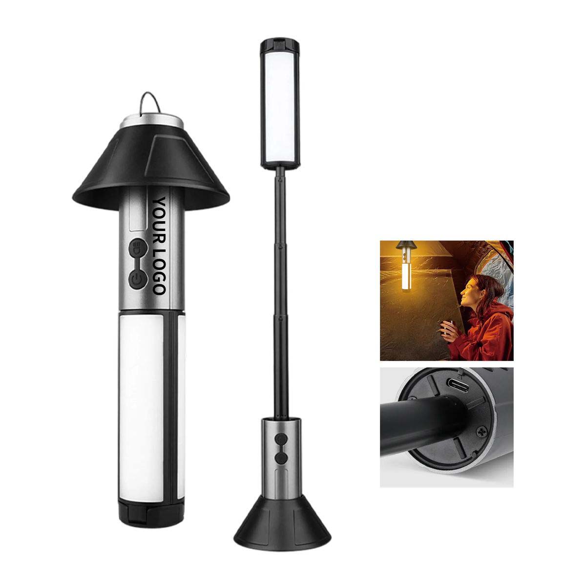 Rechargeable Camping Lantern with Telescopic Design 2