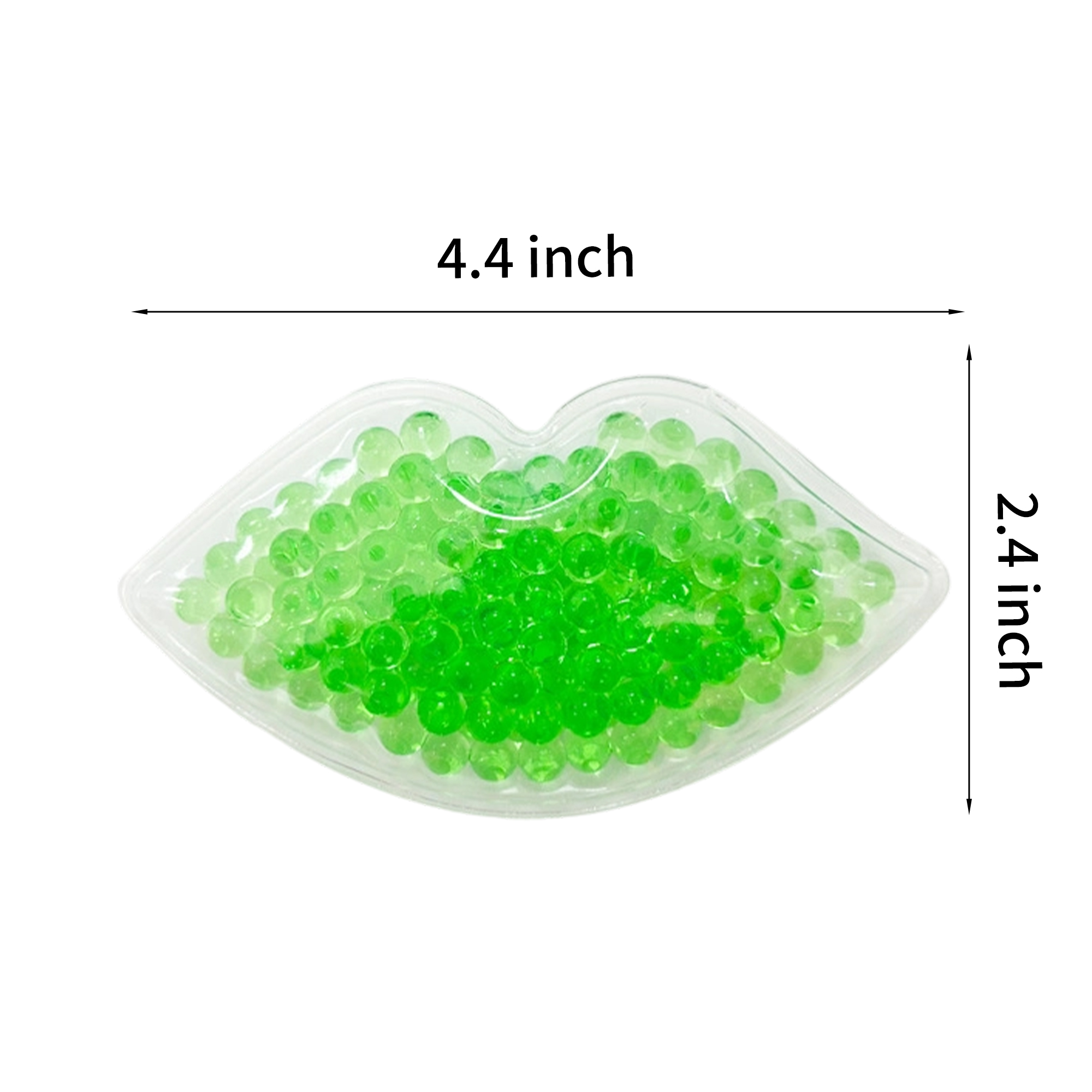 Reusable Gel Bead Hot Cold Pack Lips Shape Flexible Relief 3
