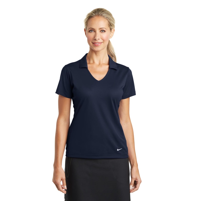 Nike Women's Dri-FIT Vertical Mesh Polo. 33