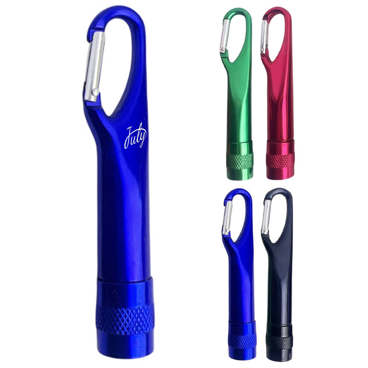 Customized Metal Carabiner Flashlight