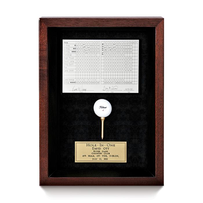 Mahogany Frame with Scorecard/Photo 4