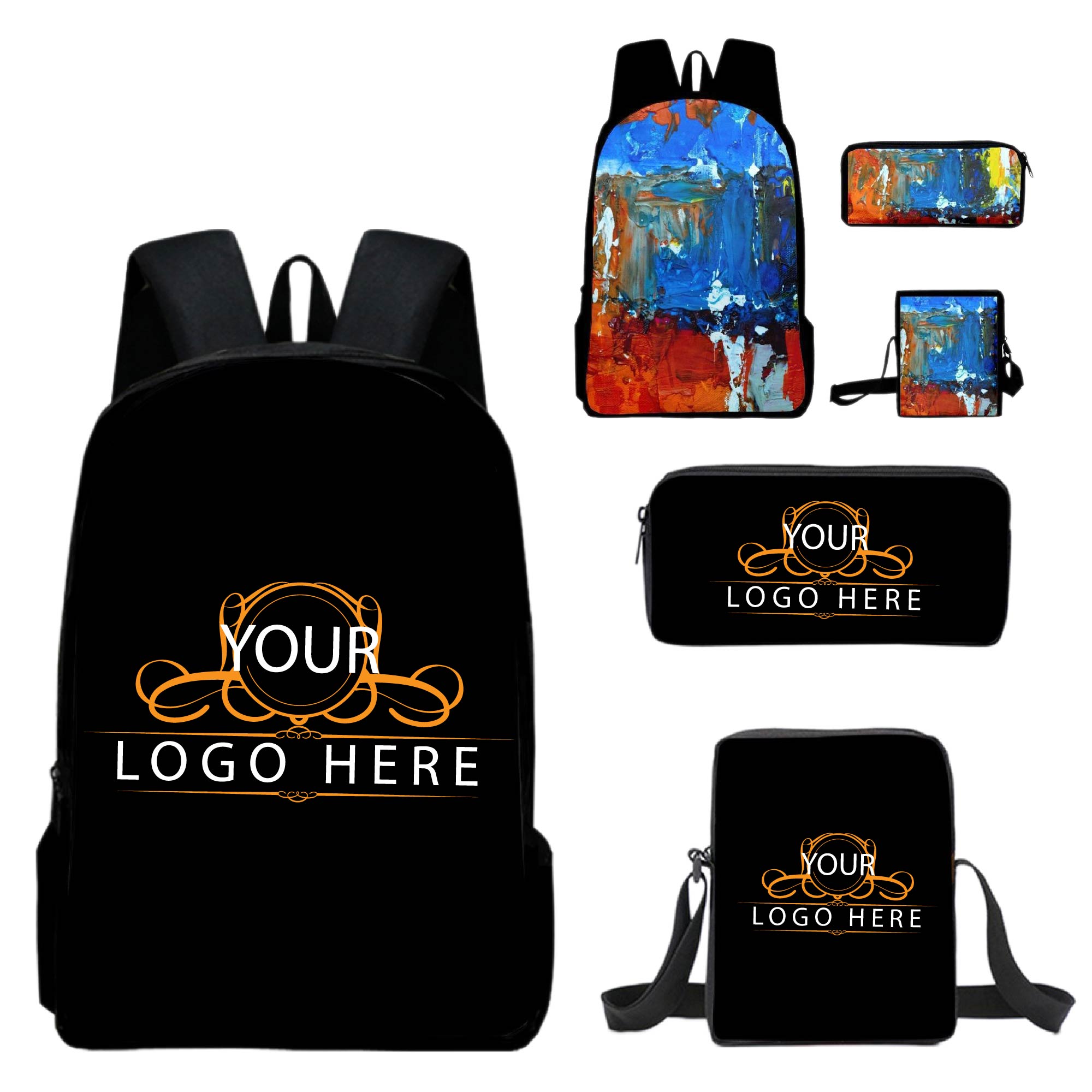 Full Color Gallery School Backpacks 2