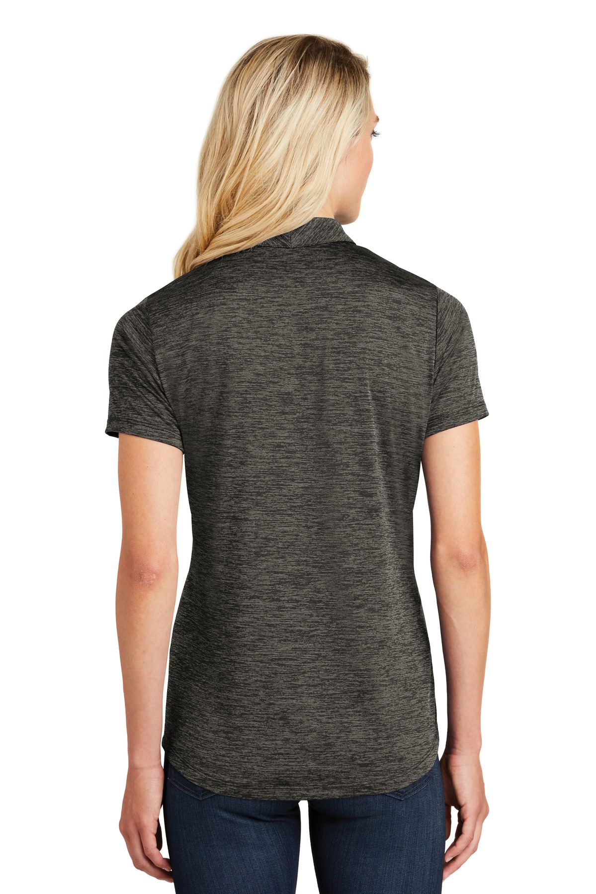 Sport-Tek Women's PosiCharge Electric Heather Polo. LST590 33