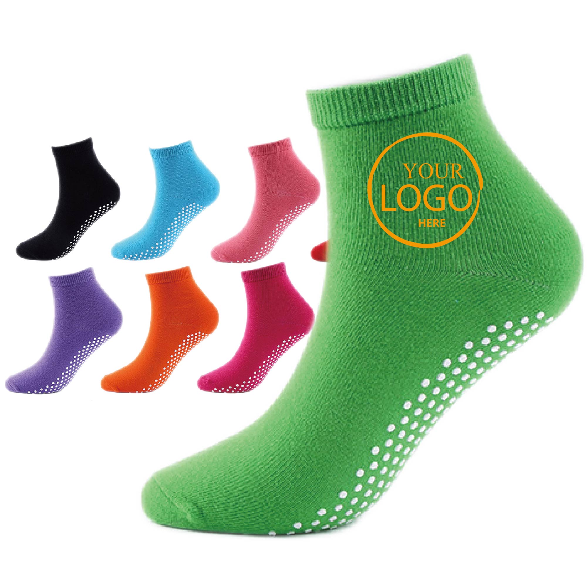 Adult Yoga Socks with Traction 1