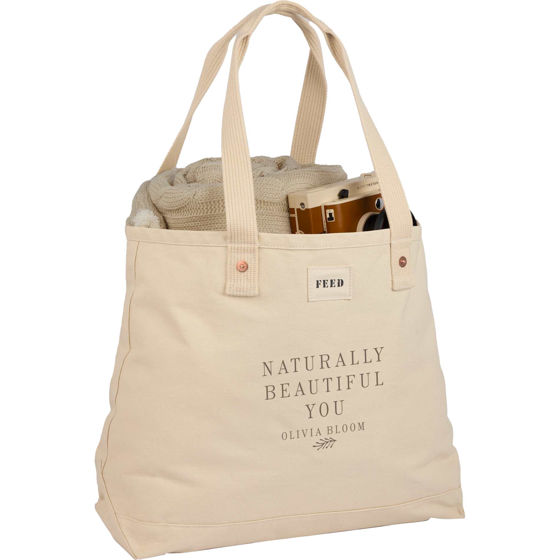 FEED Organic Cotton Weekend Tote 124