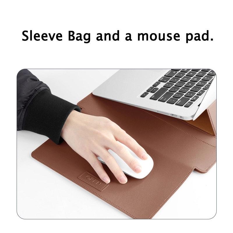 Laptop Tablet Sleeve Bag & Computer Case with Foldable Stand 15