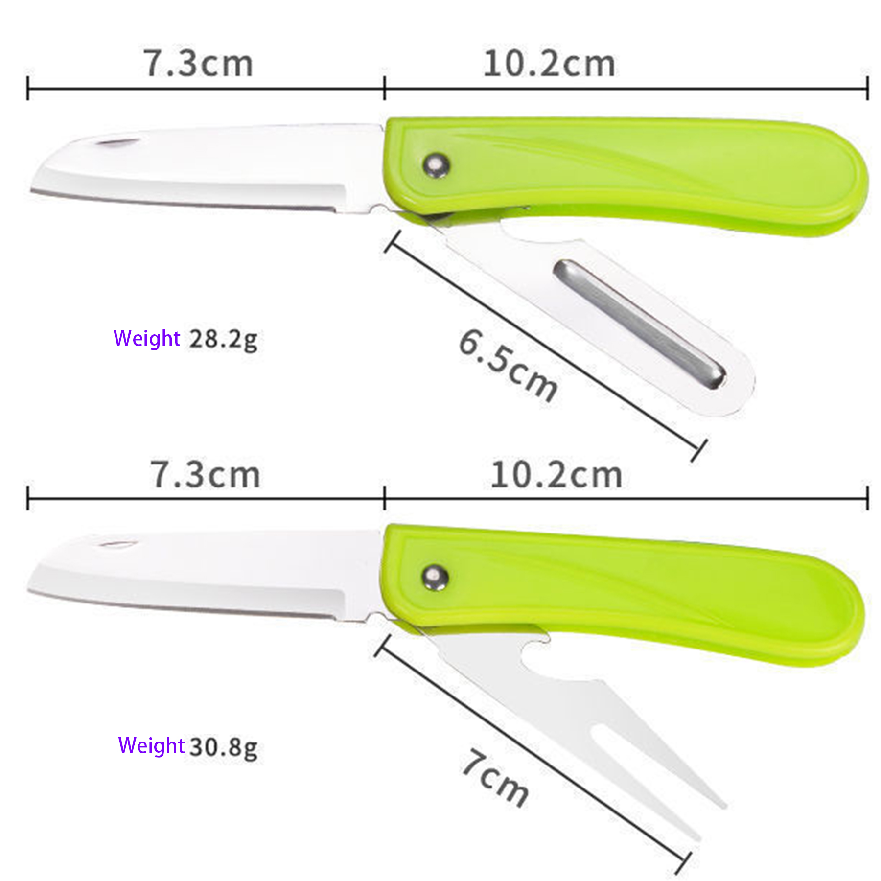 Stainless Steel Fruit Knife 2