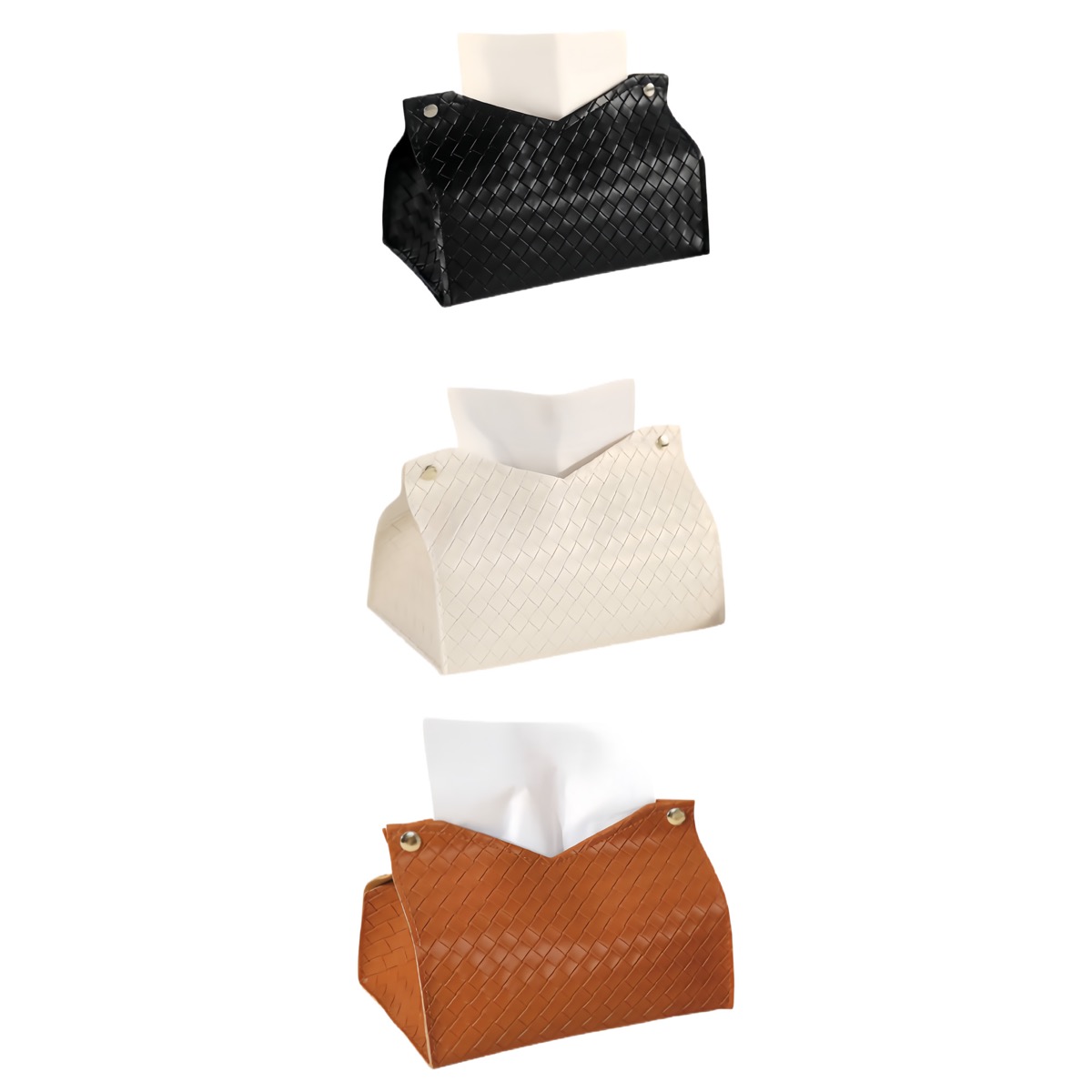 Solid Color Simple Tissue Box 3