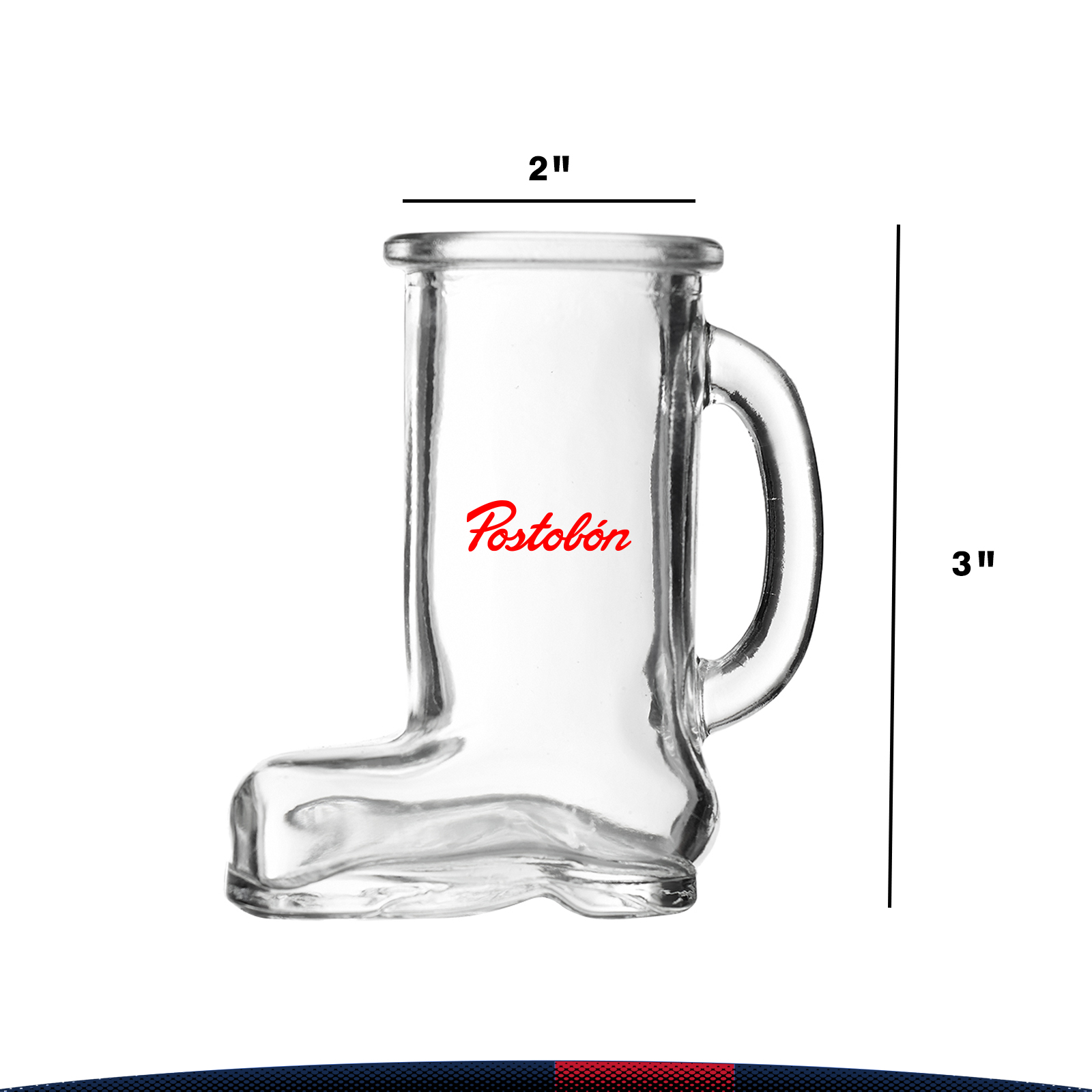 1.5 oz. Trevis Boot Shot Glasses 2