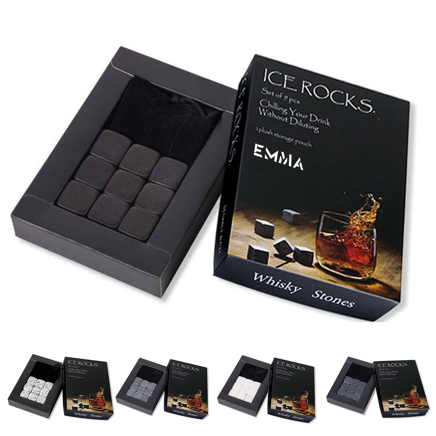 Chilling Stones Set of 9 Rocks 1