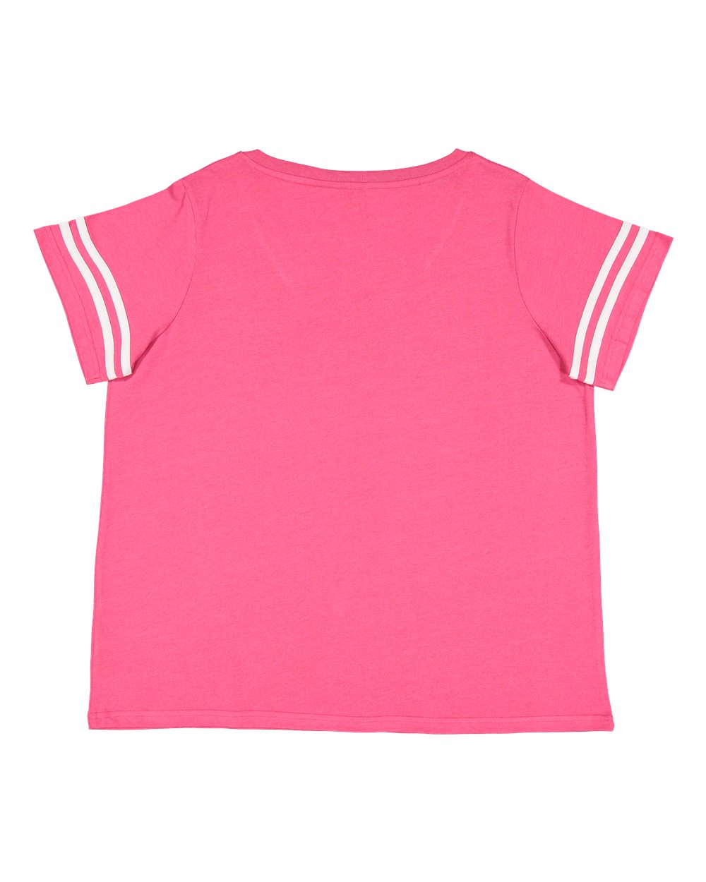 Women's Curvy Collection Vintage Football Tee - 3837 10