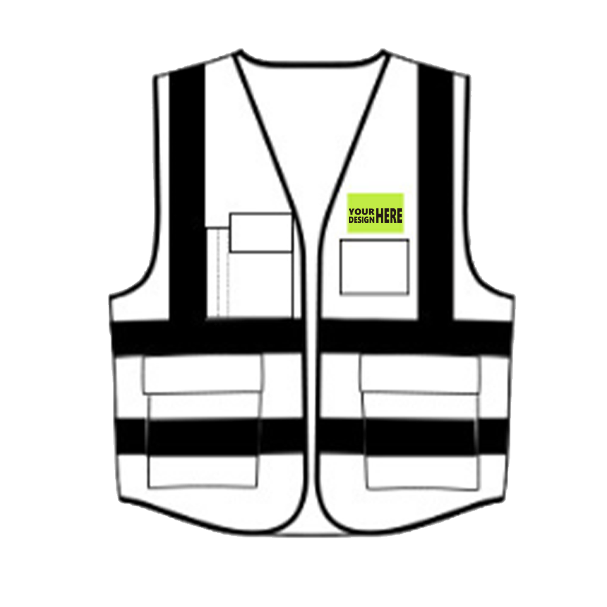 360?? Reflective Multi-Purpose Safety Vest 1