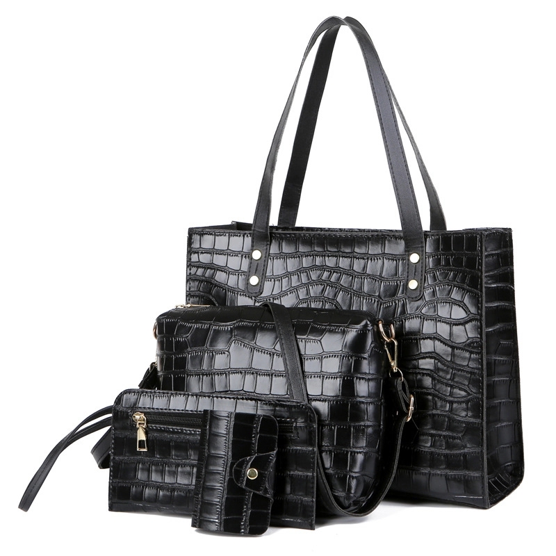 Custom Satchel Purse Set 4pcs 5