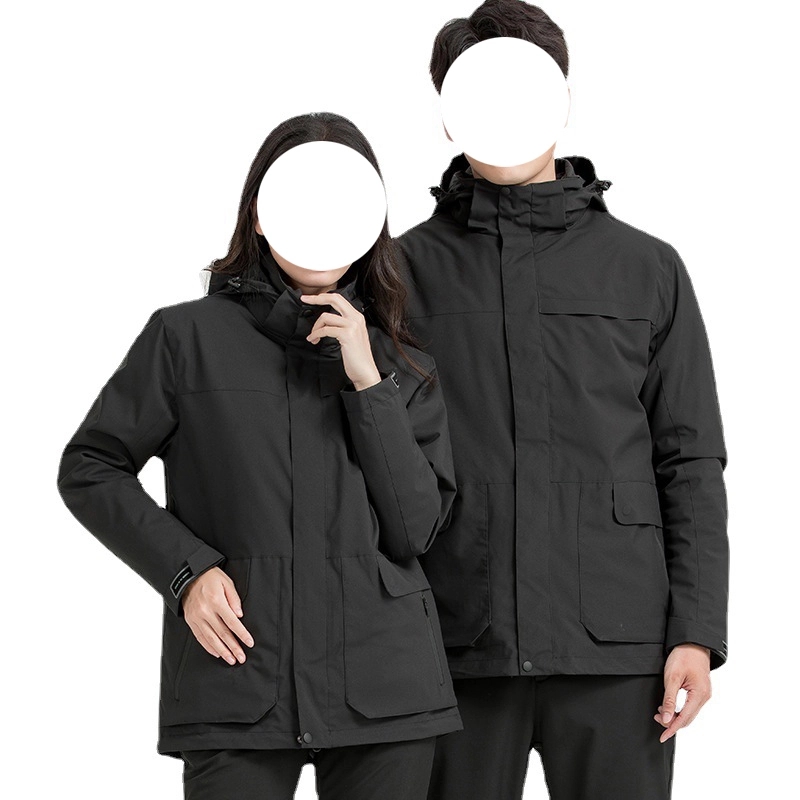 Waterproof Detachable 2-layer Hiking Jacket & Outdoor Coat 8