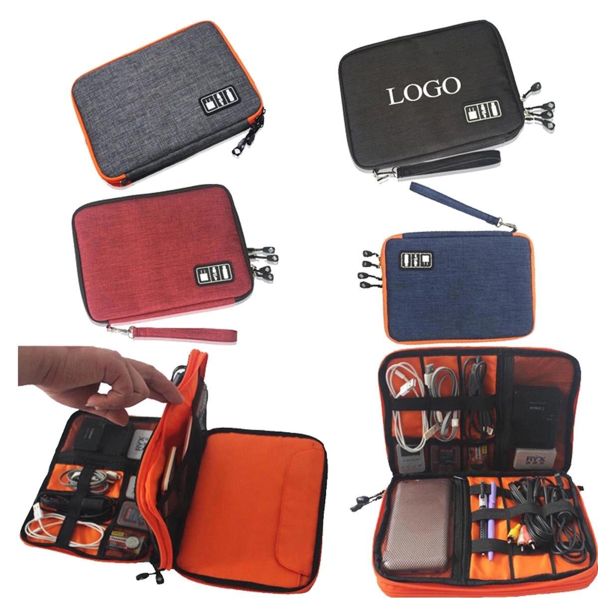 Travel Gear Carry Bag Cable Organizer 2