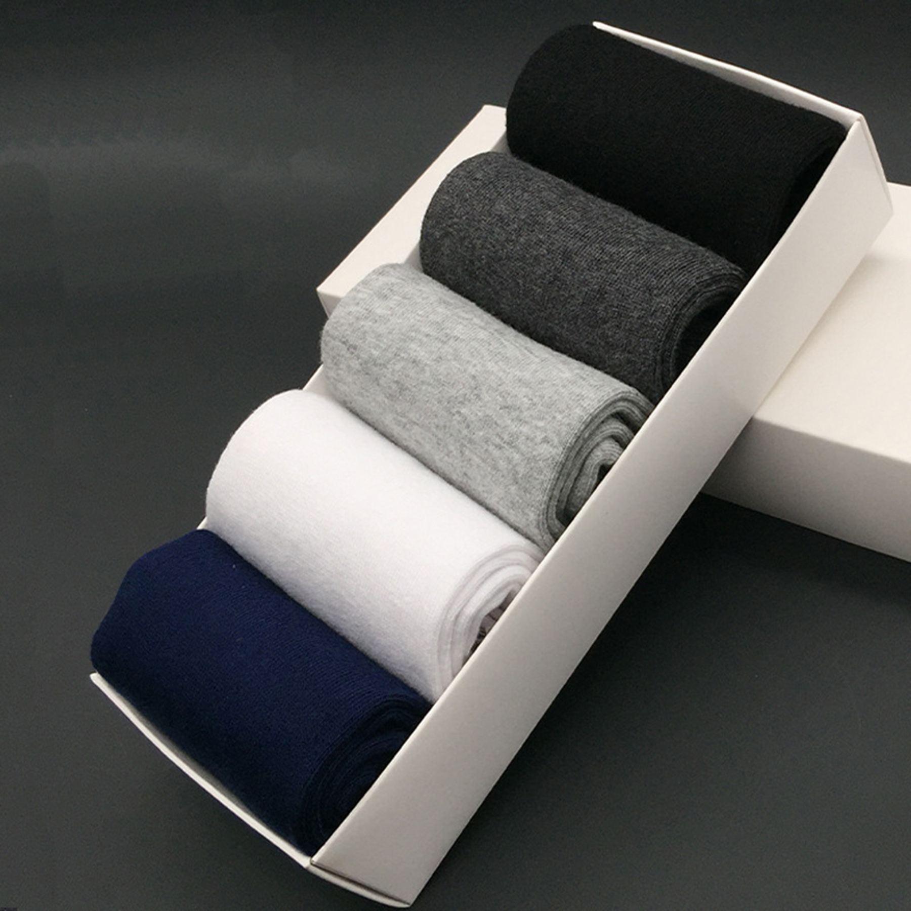 Business Men Sock 5 Pair Gift Box 1