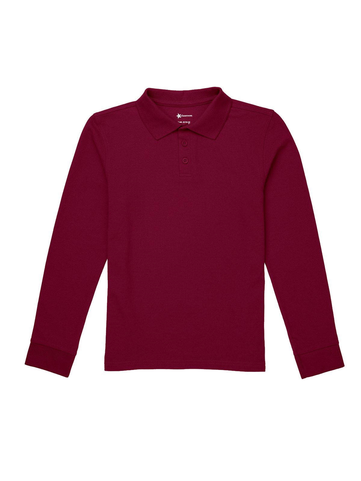 Classroom Uniforms - Children's Unisex Long Sleeve Pique Polo 7