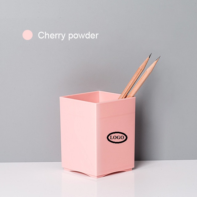 Square Plastic Pen Holder 6