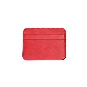RFID Blocking 2 Sides PU Leather Card Holder Wallet 14