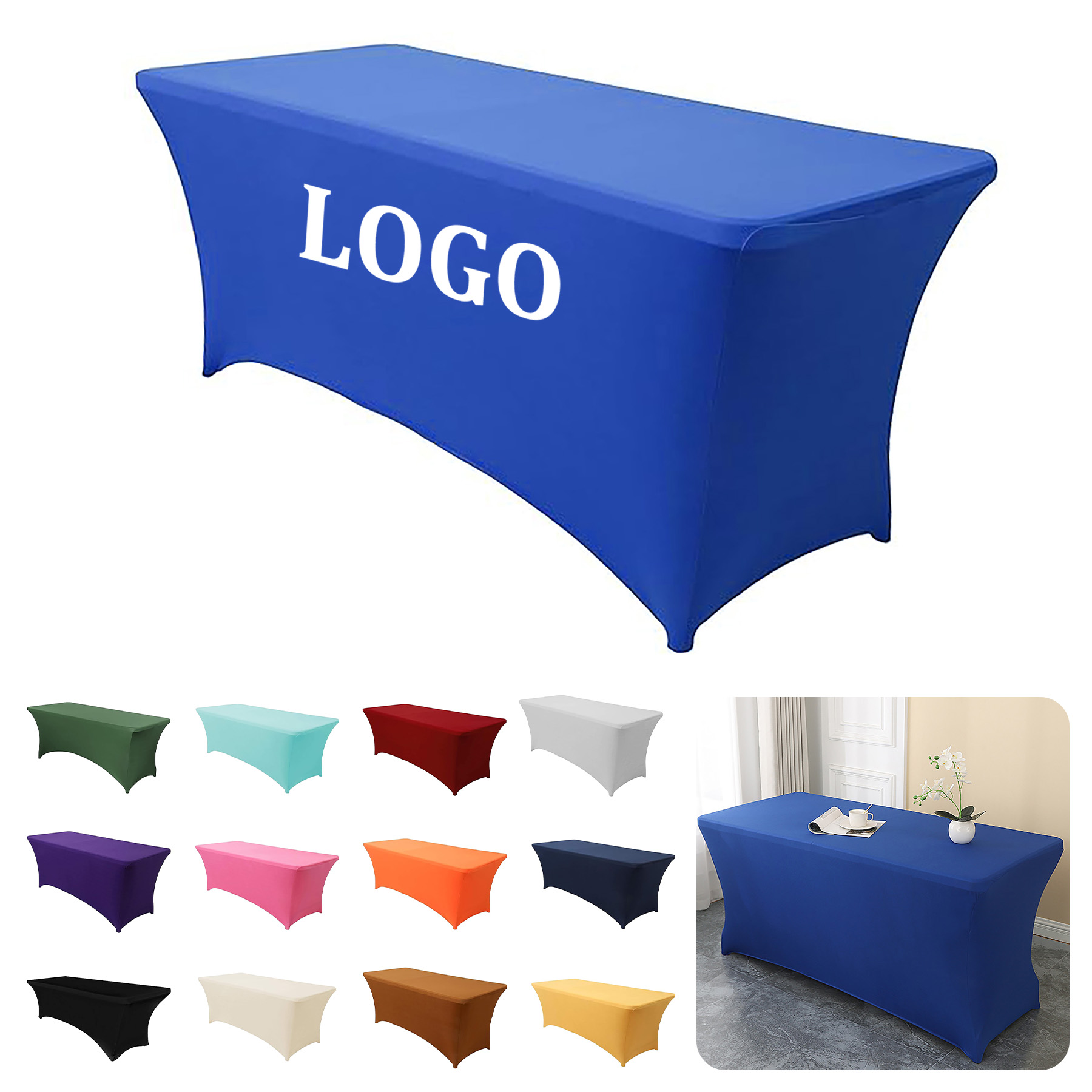 6FT Stretch Spandex Table Cover 5