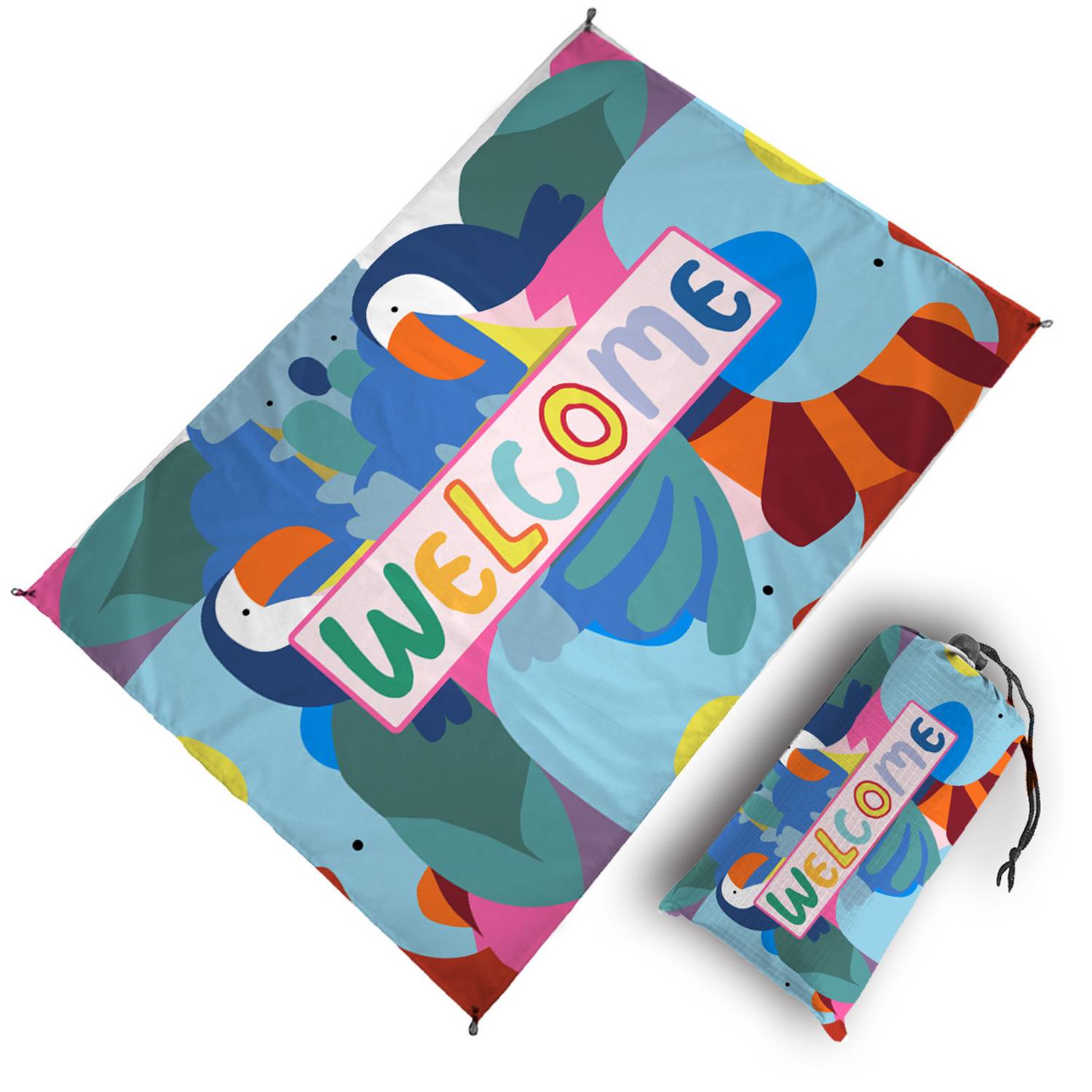 Waterproof Outdoor Picnic Blanket - Foldable & Portable Mat 5