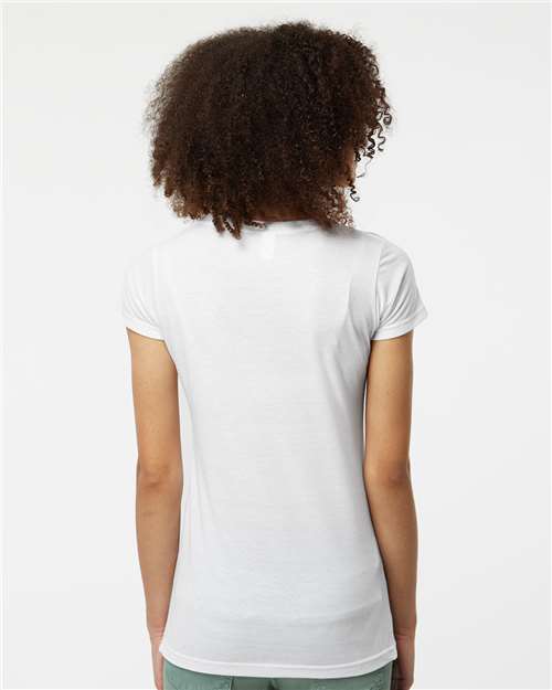 Women's Poly-Rich Scoop Neck T-Shirt - 243 24