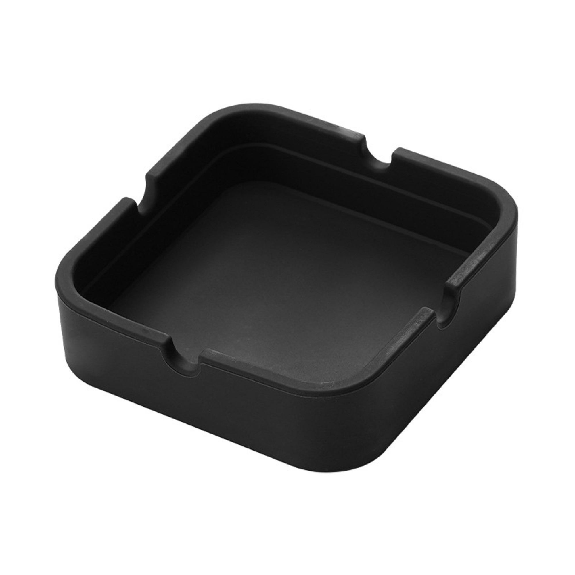 Square Silicone Ashtray Unbreakable 6