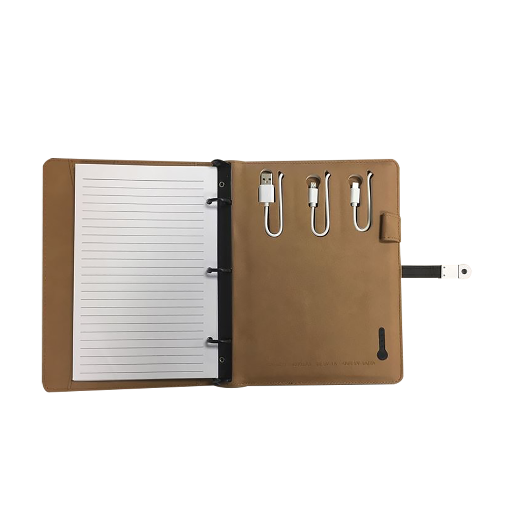 Haley Executive Leatherette Power Book 4