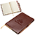 Conclave Refillable Leatherette Journal with Pen 39