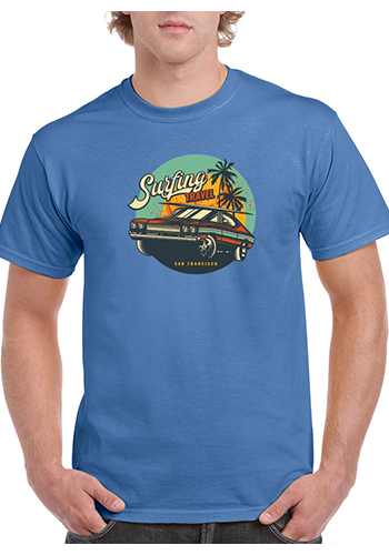 6oz Ultra Cotton Gildan Pre Shrunk Tees 80