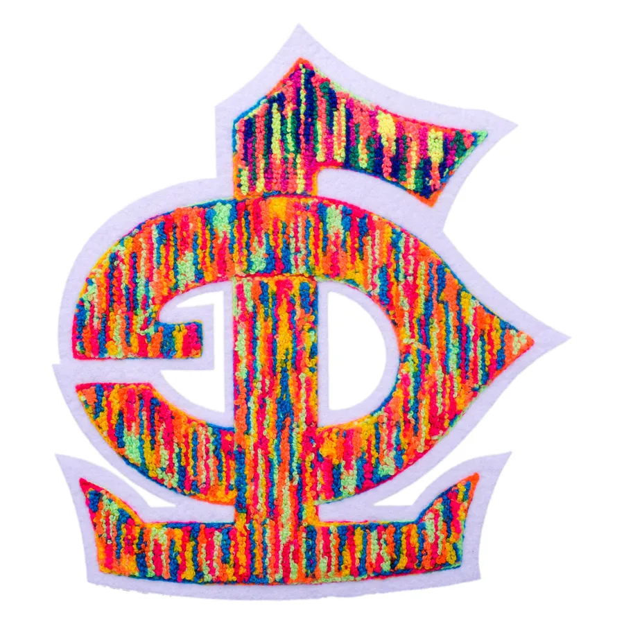 Multi Color Chenille Patch 12