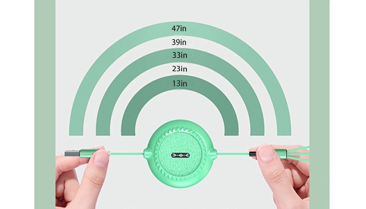3 In 1 Multi Retractable Charging Cable 4