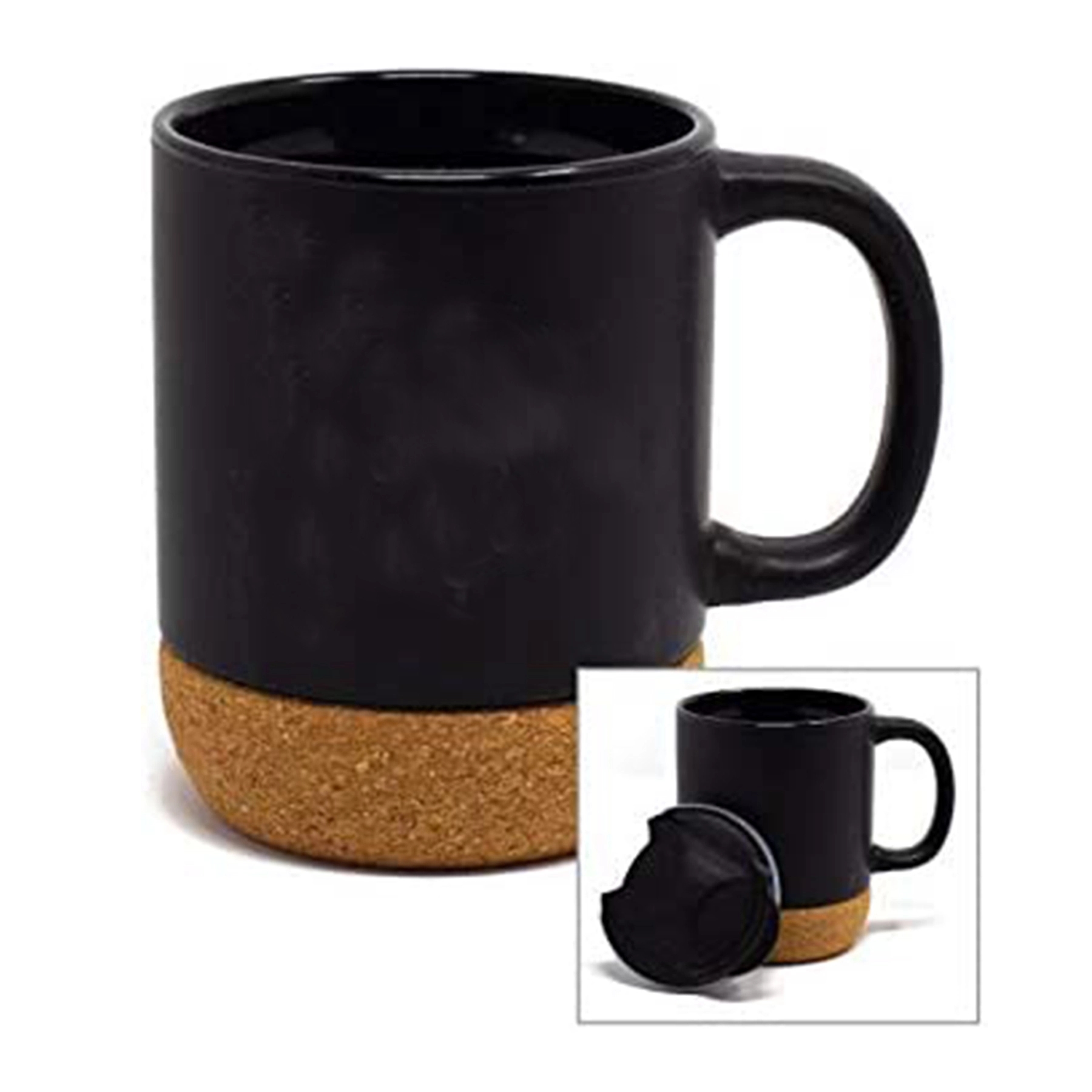 14Oz Cork Mug Ceramic 2